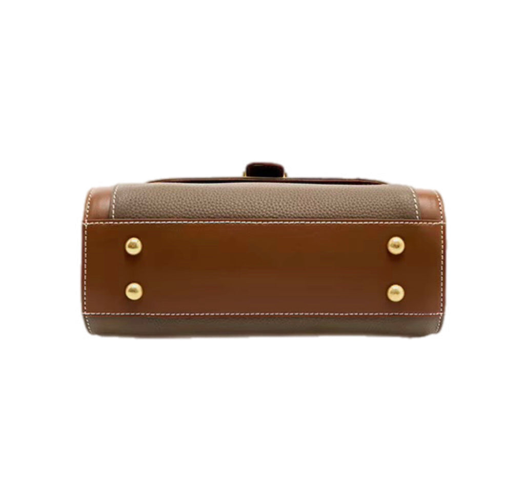 Women's Light Luxury One-shoulder Versatile Advanced Texture Fashion Handbag Original Leather  Multi Pocket Women Shoulder Bag