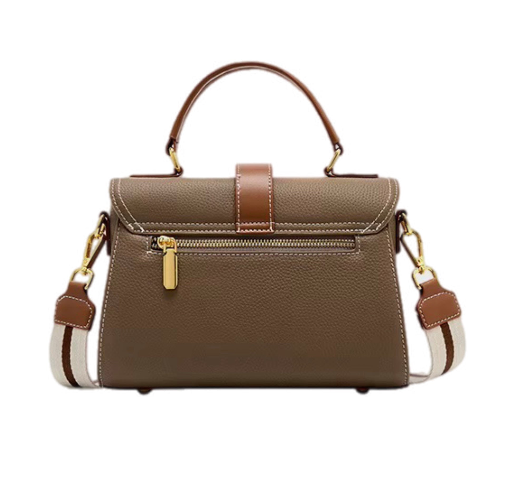 Women's Light Luxury One-shoulder Versatile Advanced Texture Fashion Handbag Original Leather  Multi Pocket Women Shoulder Bag