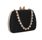 Women's Luxury Handbag Large Capacity Shoulder Bag Rhinstone Crafted Chain Handheld Women's Crossbody Small Square Bag