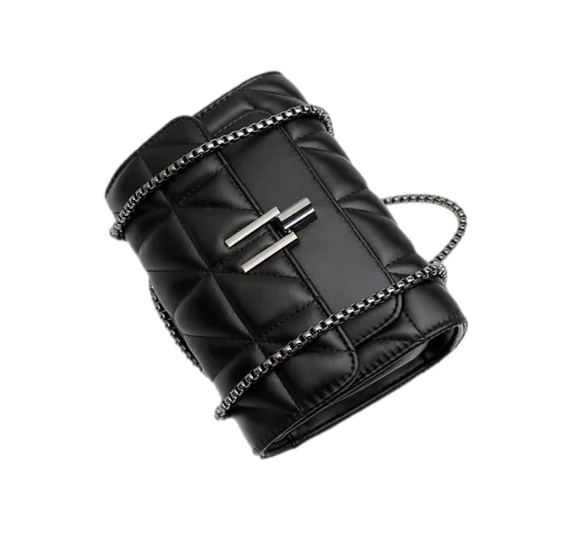 Women's Fashionable Shoulder Bag Original Leather Large Capacity Crossbody Bag Zipper Pocket Magnetic Buckle Women's Shoulder Bag