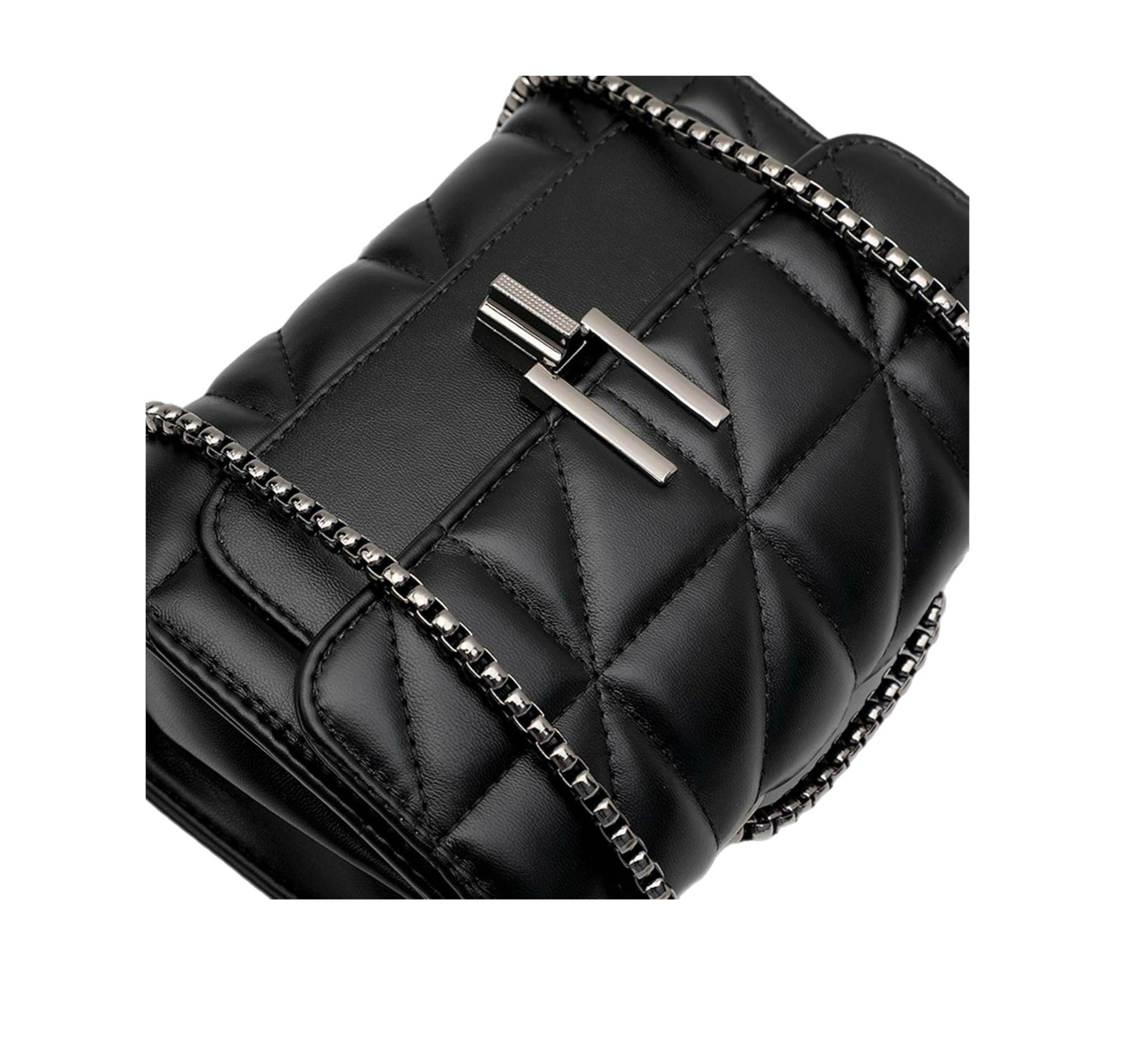Women's Fashionable Shoulder Bag Original Leather Large Capacity Crossbody Bag Zipper Pocket Magnetic Buckle Women's Shoulder Bag