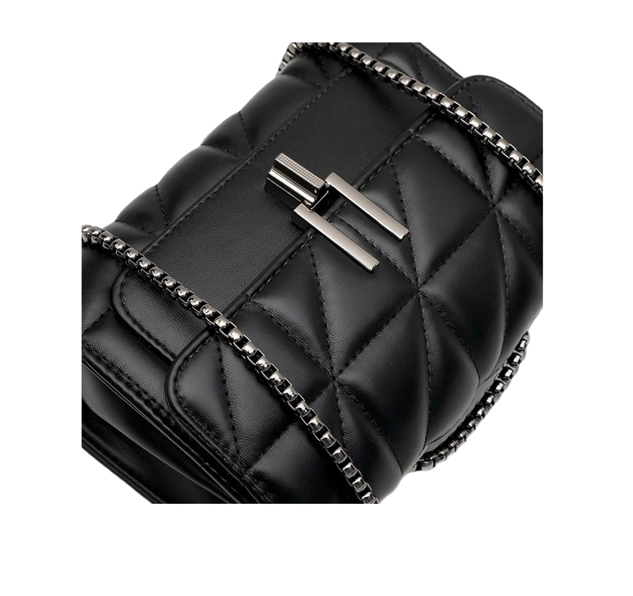 Women's Fashionable Shoulder Bag Original Leather Large Capacity Crossbody Bag Zipper Pocket Magnetic Buckle Women's Shoulder Bag - Acquisti Online