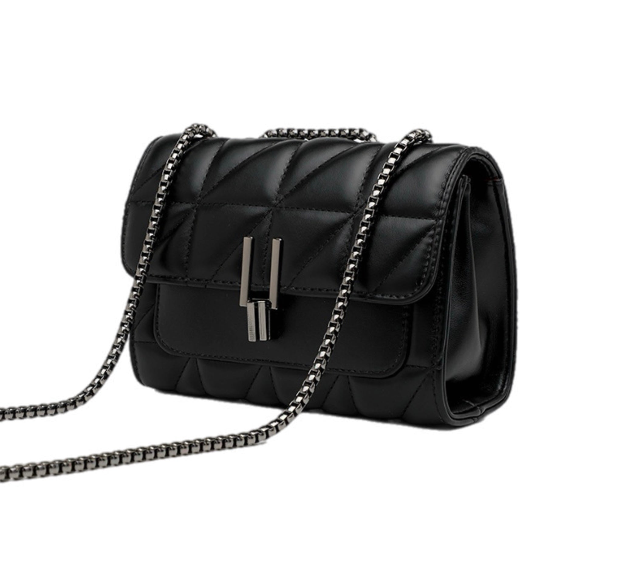 Women's Fashionable Shoulder Bag Original Leather Large Capacity Crossbody Bag Zipper Pocket Magnetic Buckle Women's Shoulder Bag - Acquisti Online