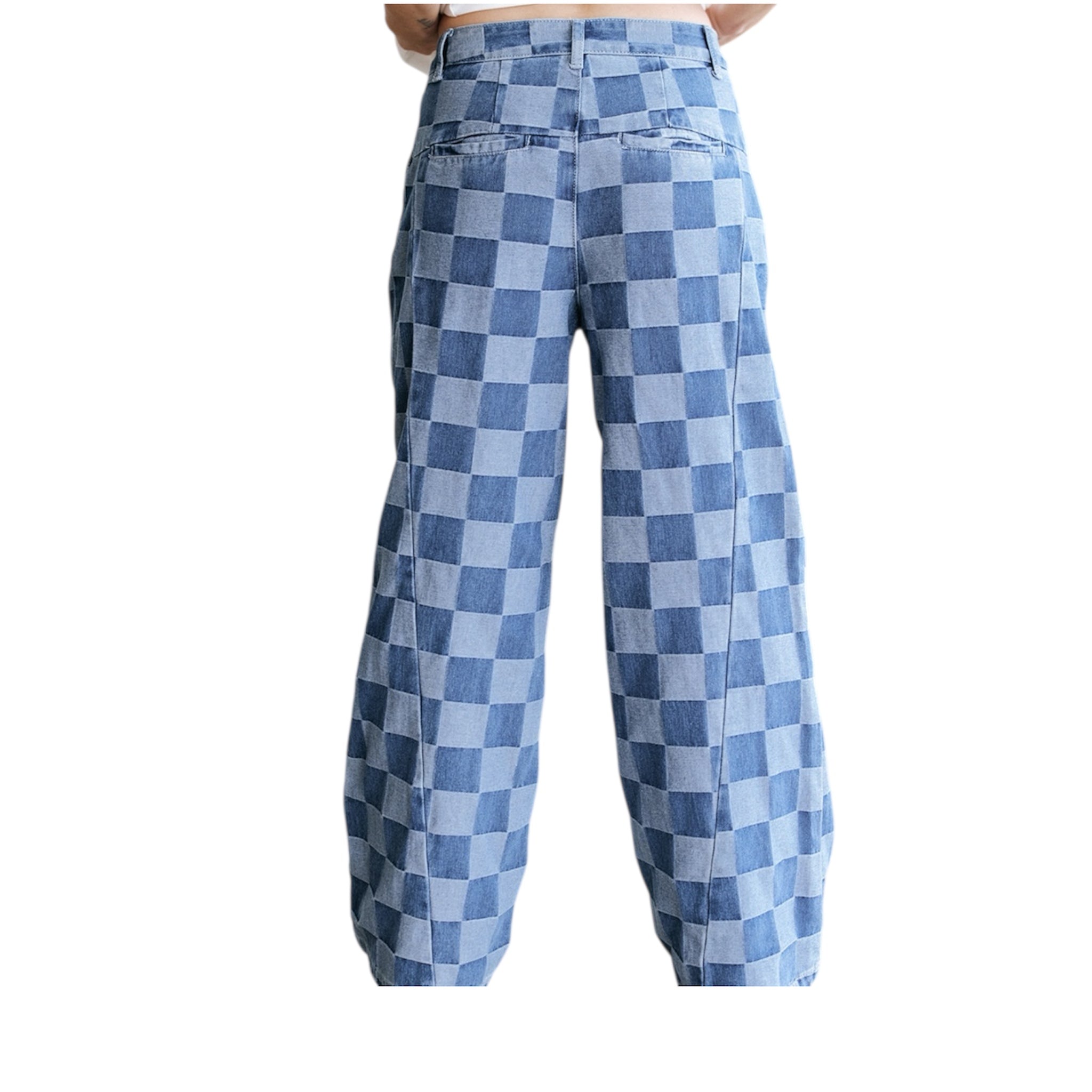 Pantaloni larghi alla moda da donna, a gamba larga, nuovi, larghi, a vita alta, casual, alla moda, da donna