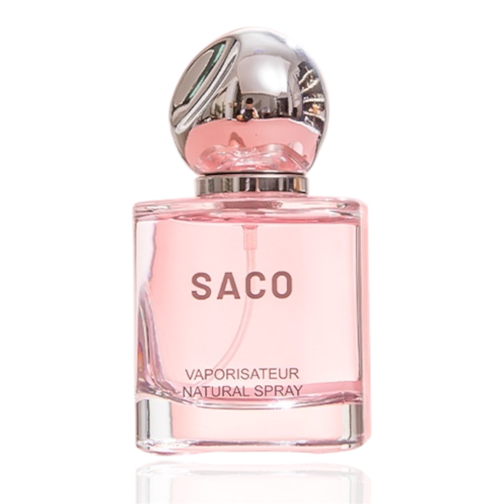 SACO Women's Perfume Long-Lasting Light Scent Fresh Natural Long Lasting Fragrance Eau De Parfum 50ml Floral Fragrance 