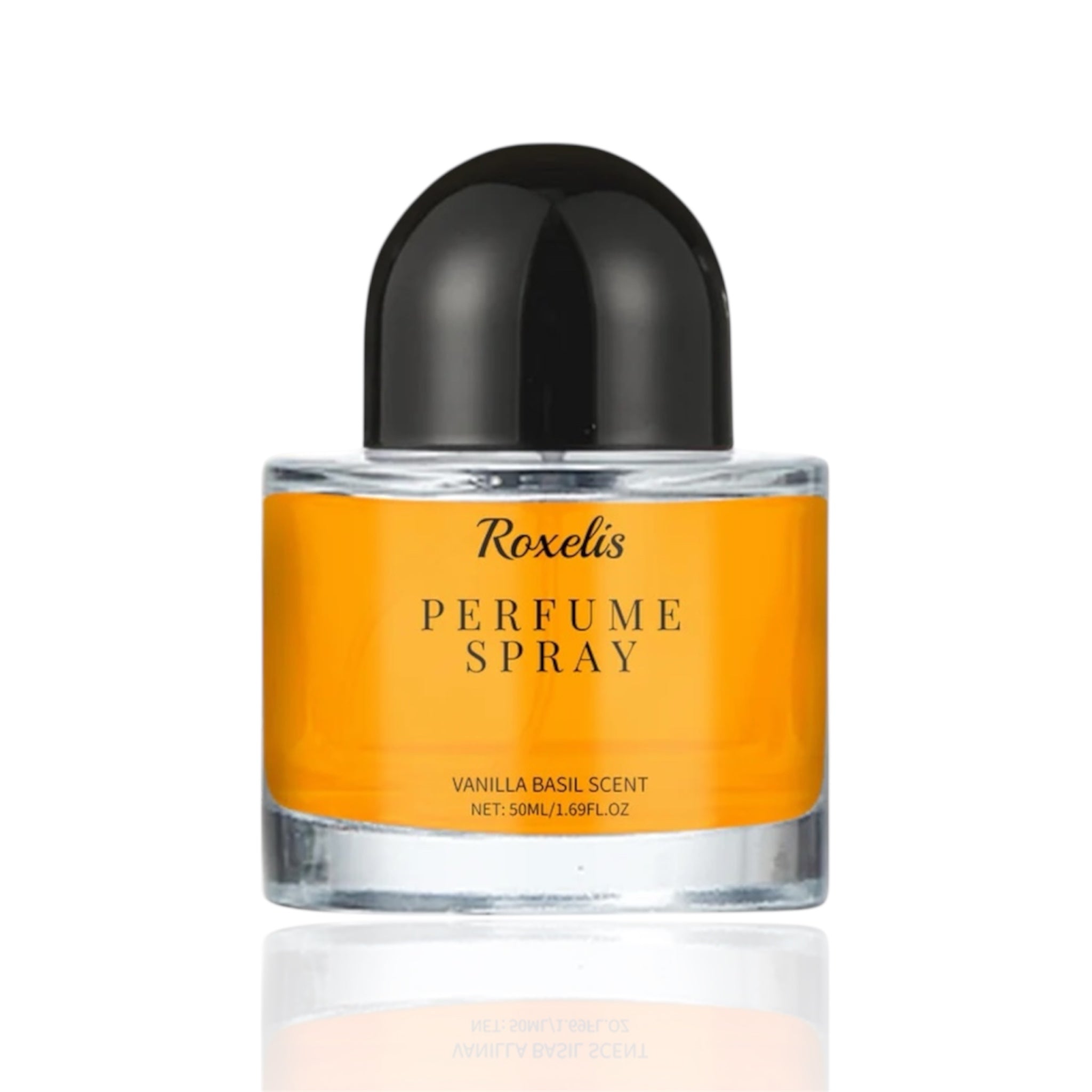 Women's Roxelis 50ml Vanilla Basil Perfume Mild Niche Vanilla Light Fragrance Long-Lasting Date Charm Natural Elegant Perfume