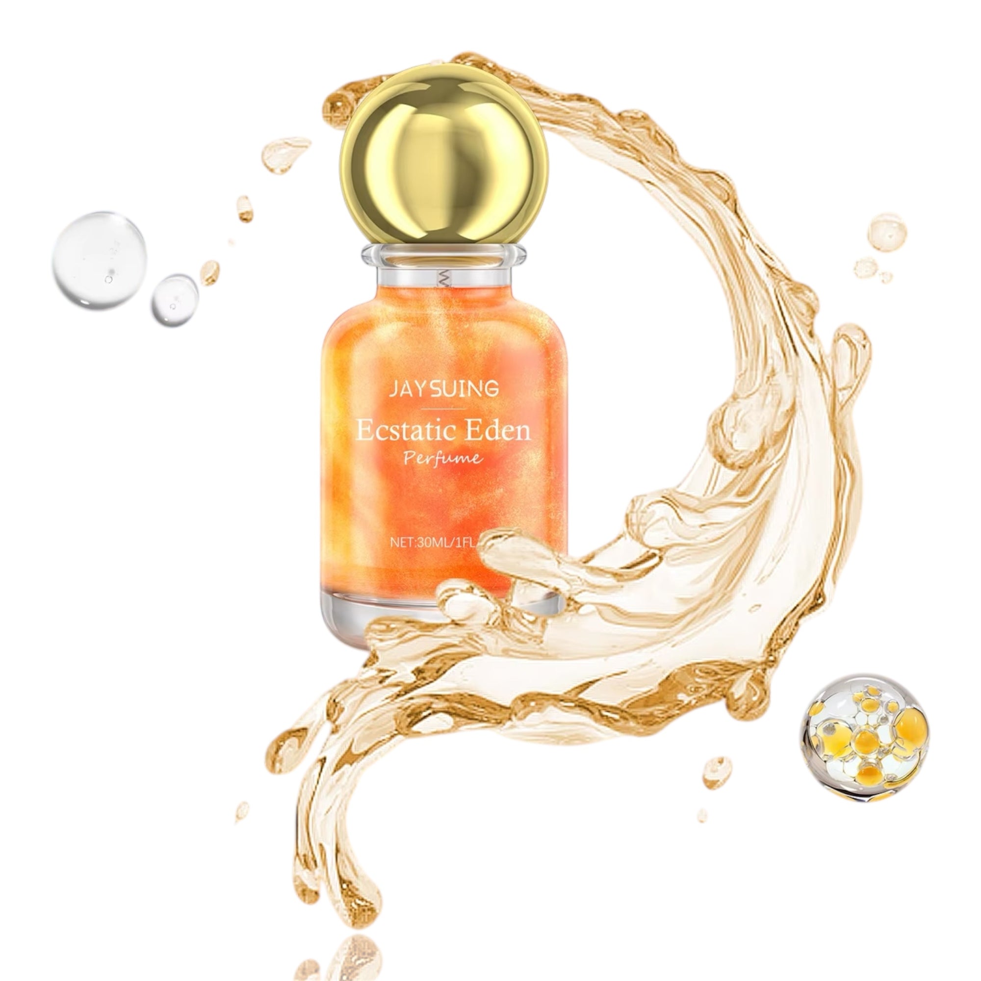 Jaysuing Ecstatic Eden 30ml Women's Fresh Natural Charm Fragrance Water Liquid Perfume Long Lasting Fresh Perfume