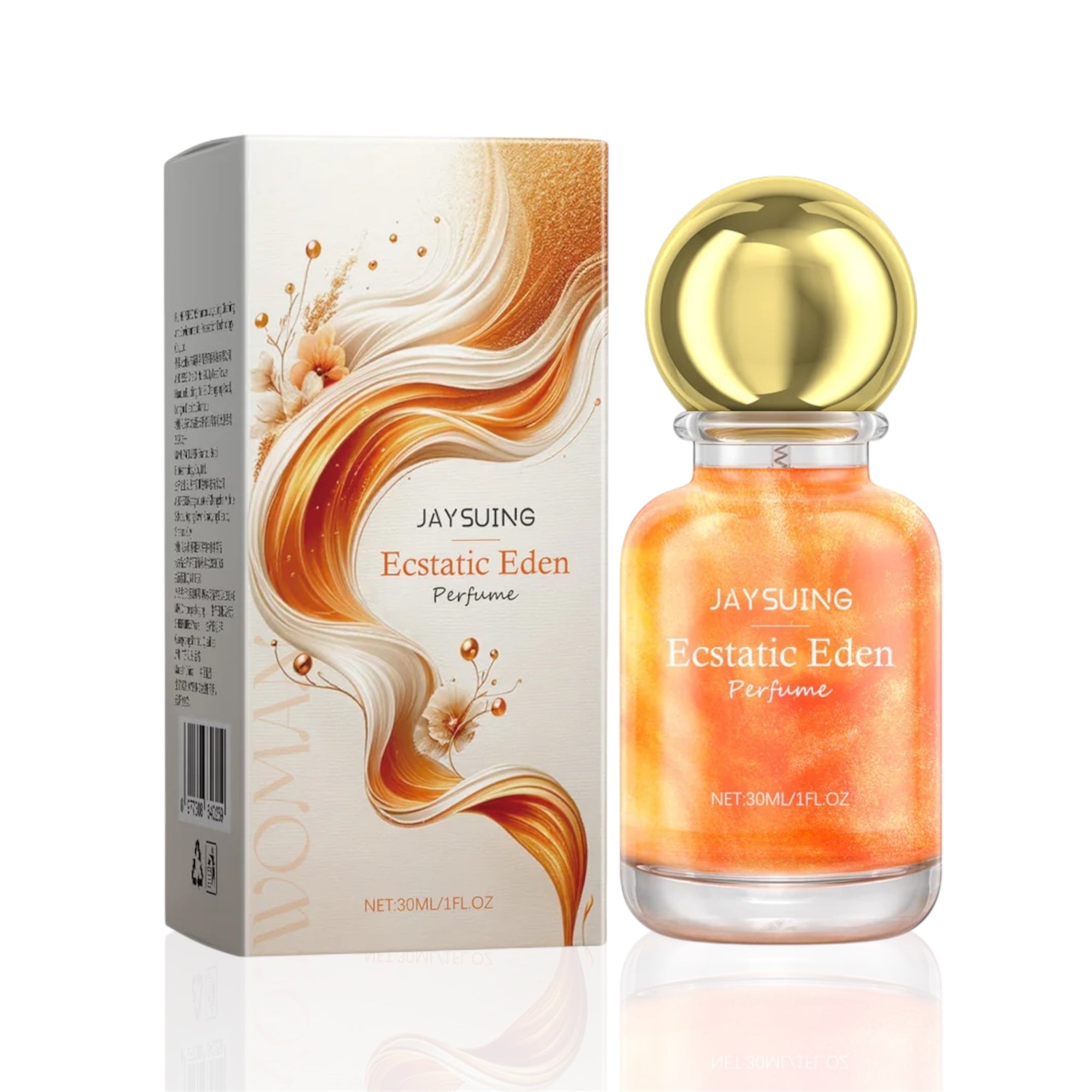 Jaysuing Ecstatic Eden 30ml Women's Fresh Natural Charm Fragrance Water Liquid Perfume Long Lasting Fresh Perfume