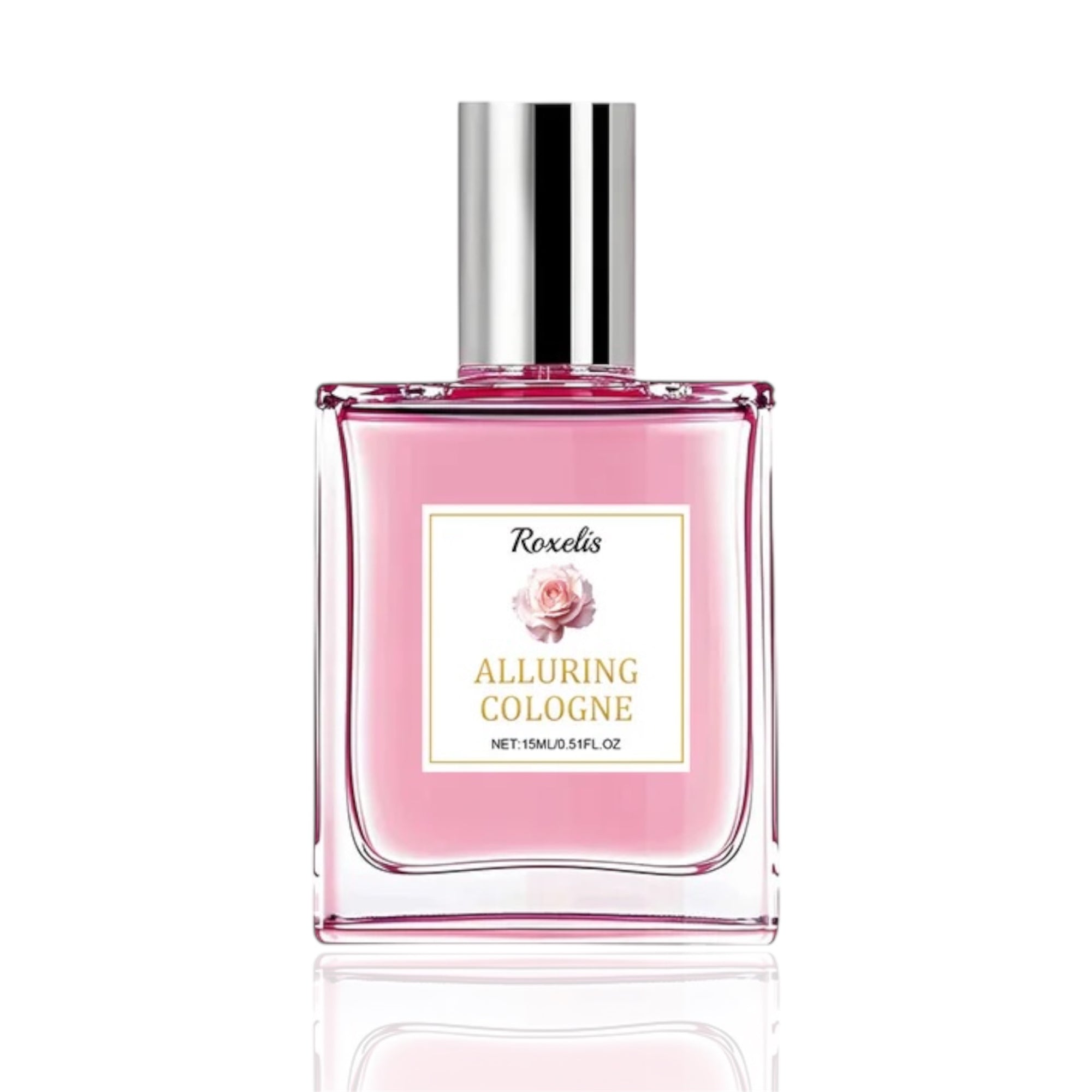 Roxelis Alluring Cologne 15ml Women Perfume Rose Perfume Long Lasting Fragrance Floral Botanical Fragrance Body Mist - Acquisti Online