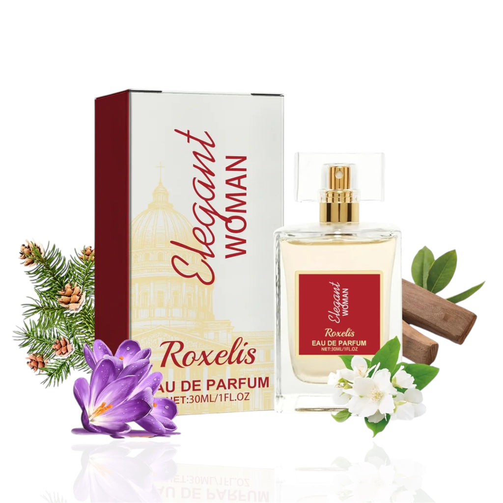 Roxelis Elegant Woman Eau De Parfum 30ml Natural Fresh Niche Light Elegant Flower Fruit Long Lasting Women's Perfume - Acquisti Online