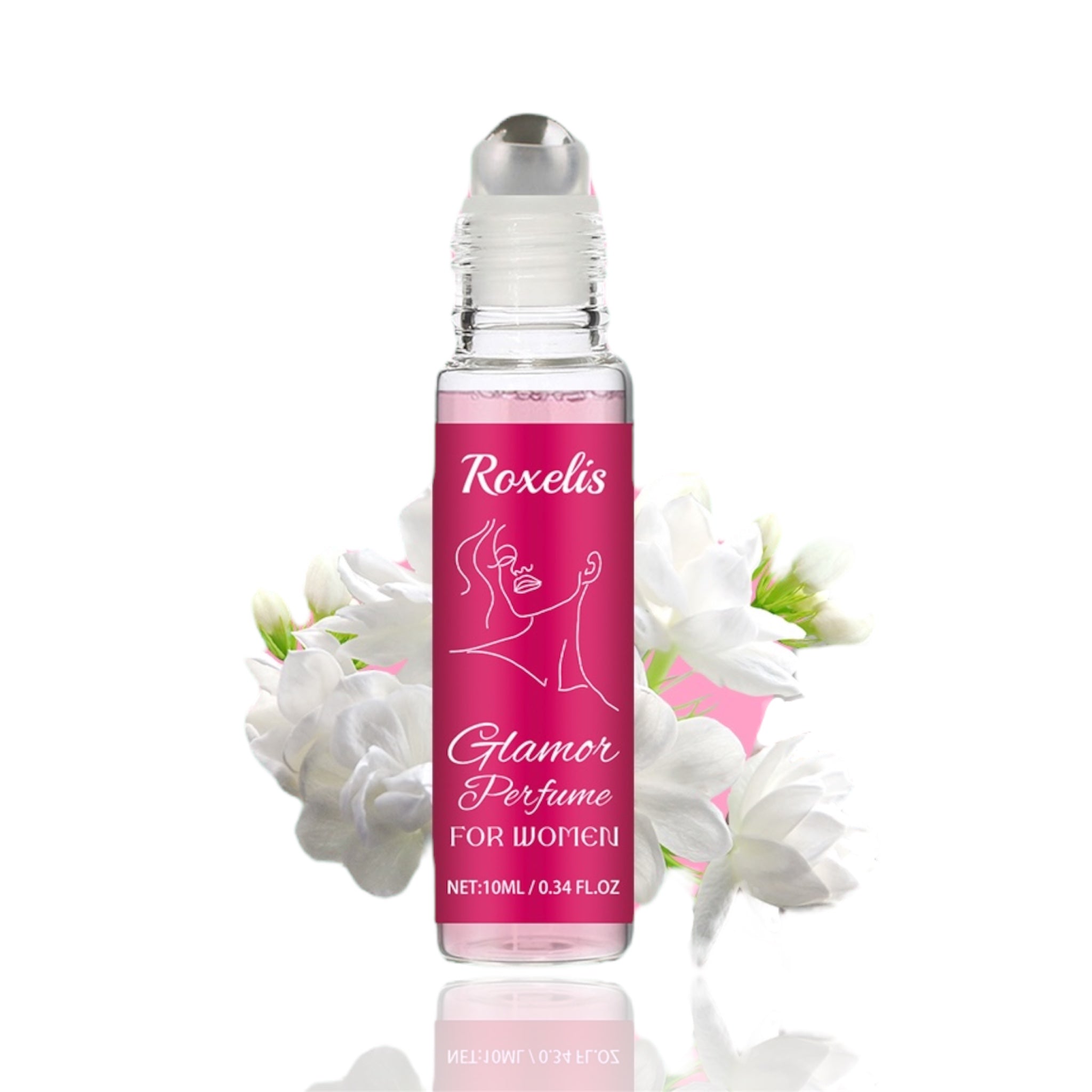Roxelis Glamor Perfume 10ml Women Long Lasting Fragrance Elegant Fresh Exudes Natural Niche Flirtatious Attractive Perfume - Acquisti Online
