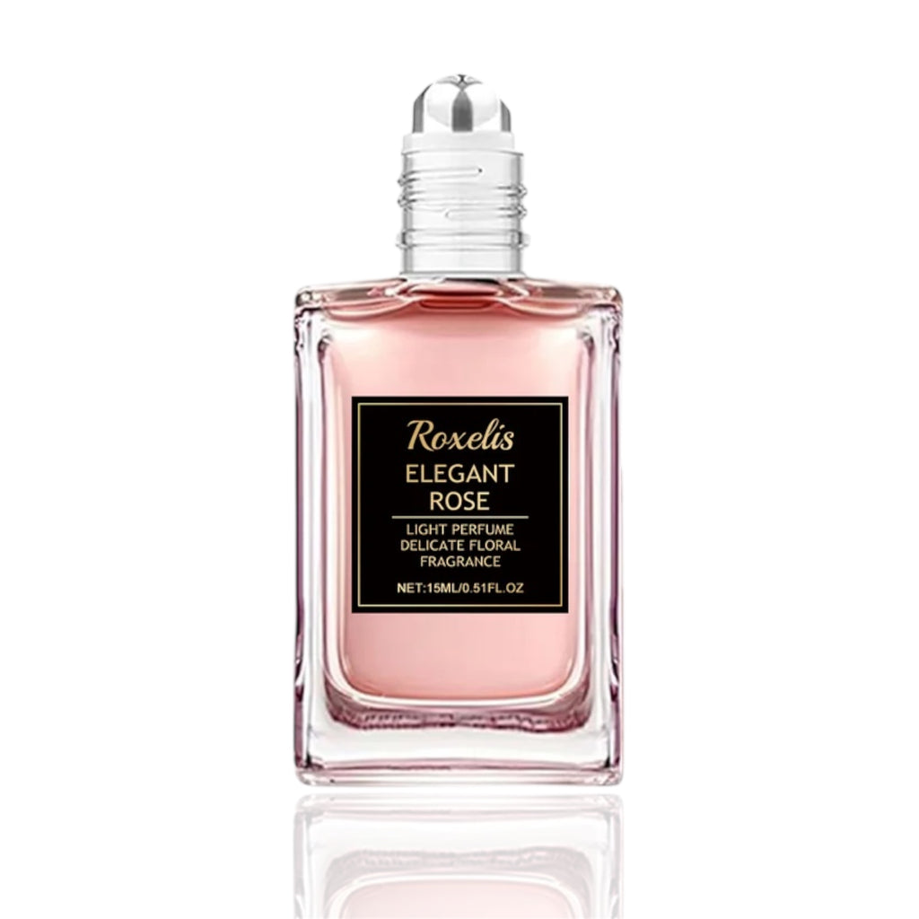 Roxelis Elegant Rose Perfume 15ml Light Perfumes Rose Essential Oil Fragrance Water Pheromone Delicate Floral Women's Perfumes - Acquisti Online