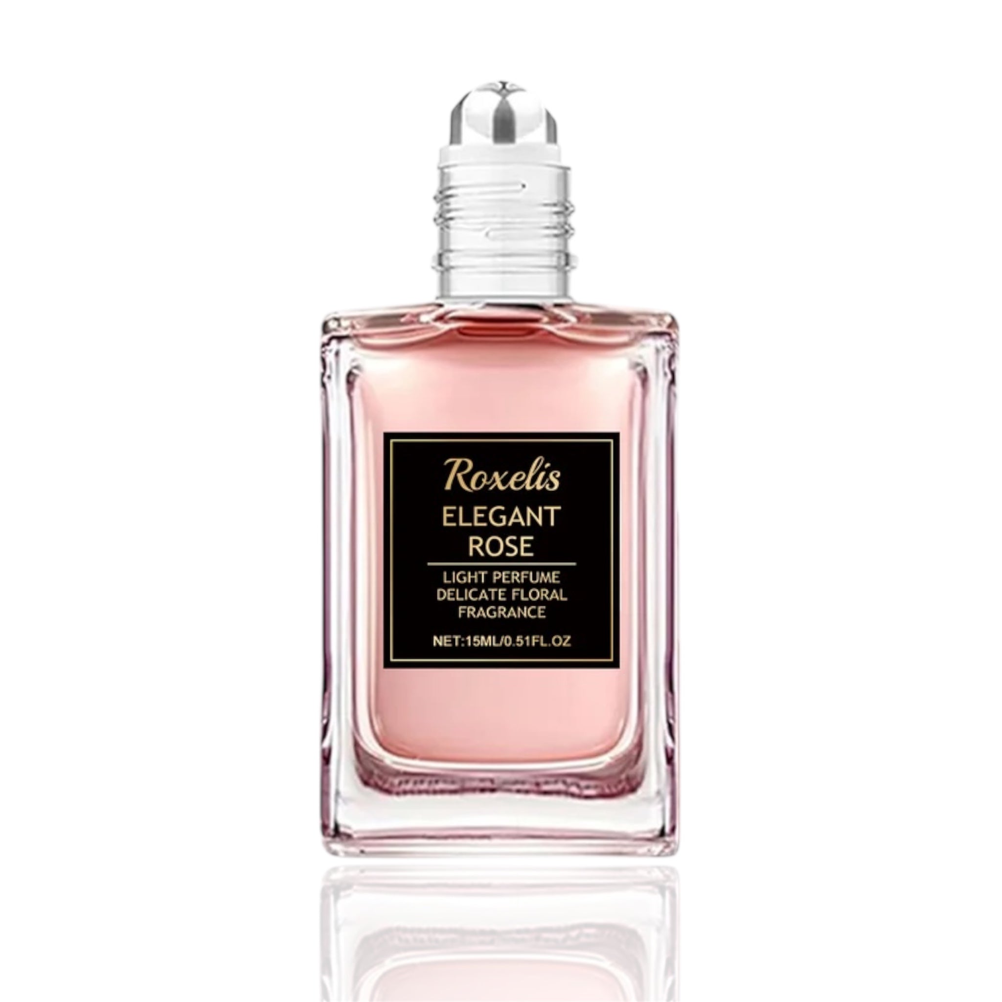 Roxelis Elegant Rose Perfume 15ml Light Perfumes Rose Essential Oil Fragrance Water Pheromone Delicate Floral Women's Perfumes - Acquisti Online