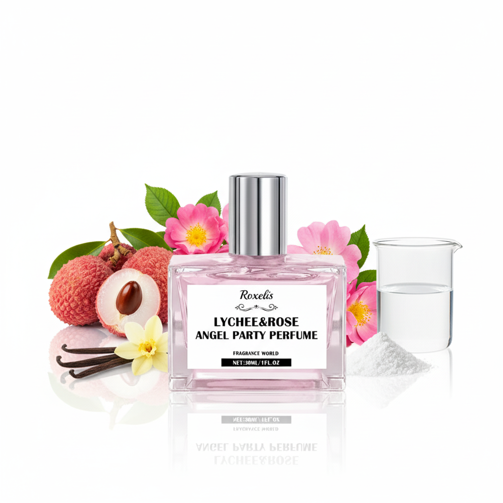 Women's Roxelis Lychee & Rose Angel Perfume Natural Fresh Niche Atmosphere Perfume Long Lasting Women Perfume - Acquisti Online