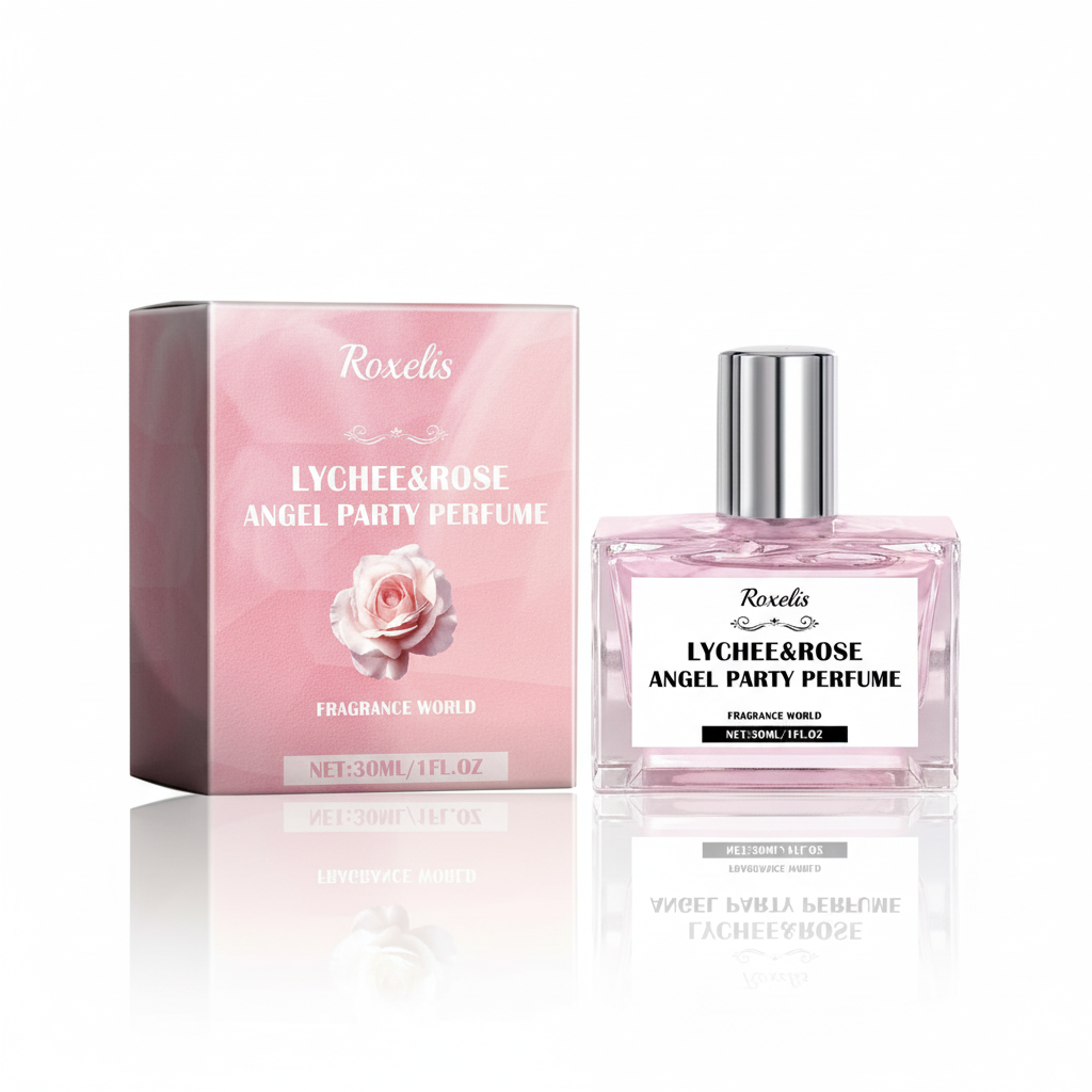 Women's Roxelis Lychee & Rose Angel Perfume Natural Fresh Niche Atmosphere Perfume Long Lasting Women Perfume - Acquisti Online
