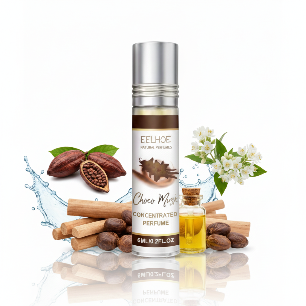 Eelhoe Chow Musk Concentrated Natural Perfume 6ml Essential Oil Perfume Long-Lasting Light Fragrance Women's Perfume - Acquisti Online