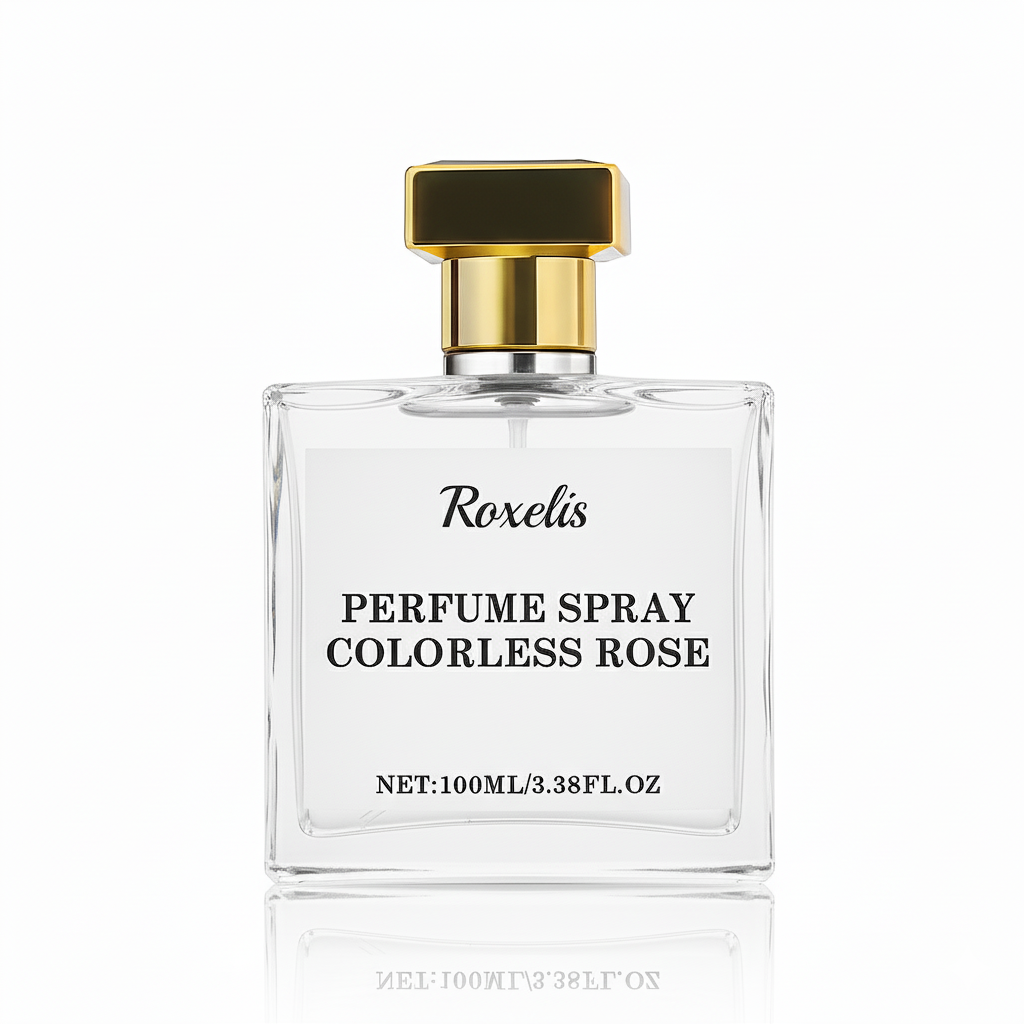 Roxelis Colorless Rose Perfume 100ml Women Perfume Long Lasting Fragrance Fresh Elegant Charming Women's Perfume - Acquisti Online