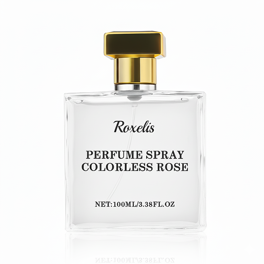 Roxelis Colorless Rose Perfume 100ml Women Perfume Long Lasting Fragrance Fresh Elegant Charming Women's Perfume - Acquisti Online