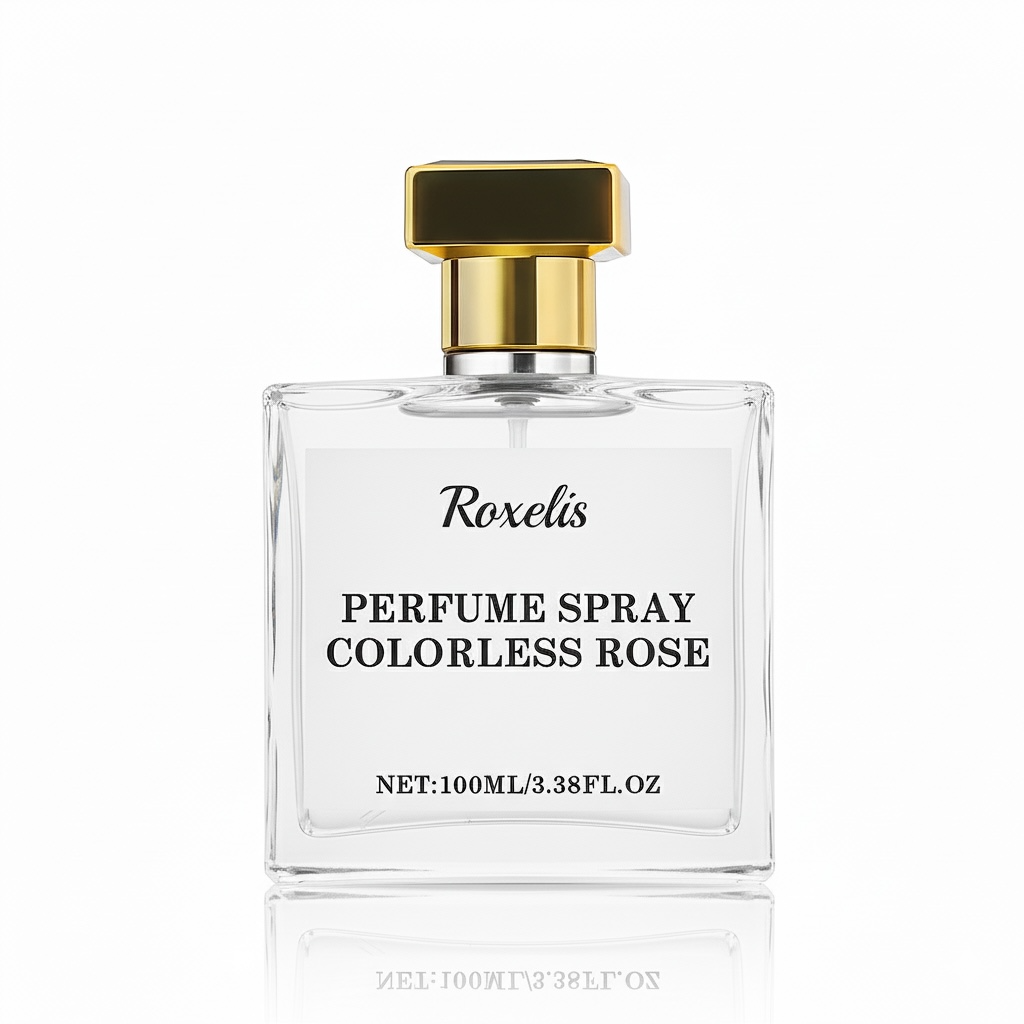 Roxelis Colorless Rose Perfume 100ml Women Perfume Long Lasting Fragrance Fresh Elegant Charming Women's Perfume - Acquisti Online