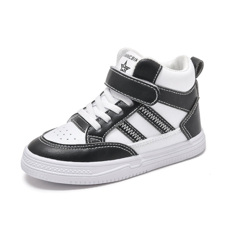 Scarpe da ginnastica casual da uomo, originali in pelle, sportive, impermeabili, alte, con tomaia media, scarpe da ginnastica casual da uomo