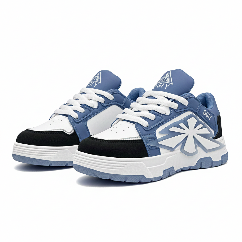 Men's Fashionable Sneakers Shoes Breathable Waterproof Height Increasing Lace-up Dad Men's Casual Sports Sneakers