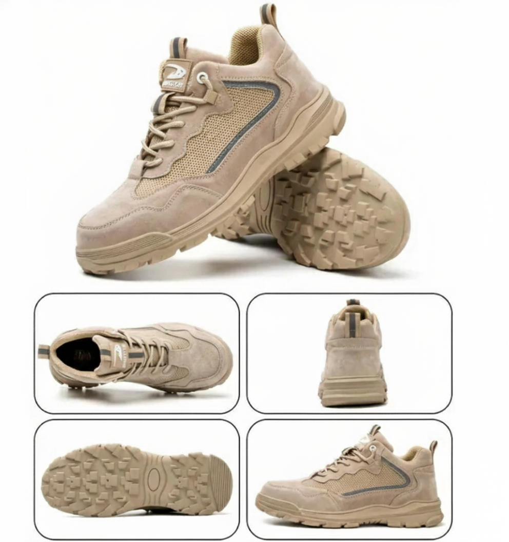 Men's Anti-Smash And Stab-Proof Labor Protection Shoes Lightweight EVA Soft Sole Electrical Insulation Safety Men's Shoes