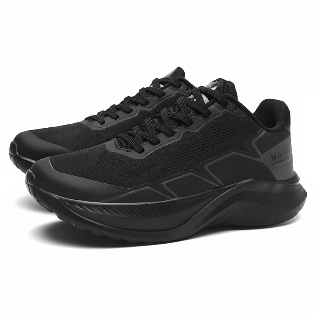 Men's Casual Sports Shoes Thick Bottom Running Tide Shoes Breathable Mesh Surface Casual Lace-up Men Sneakers Shoes