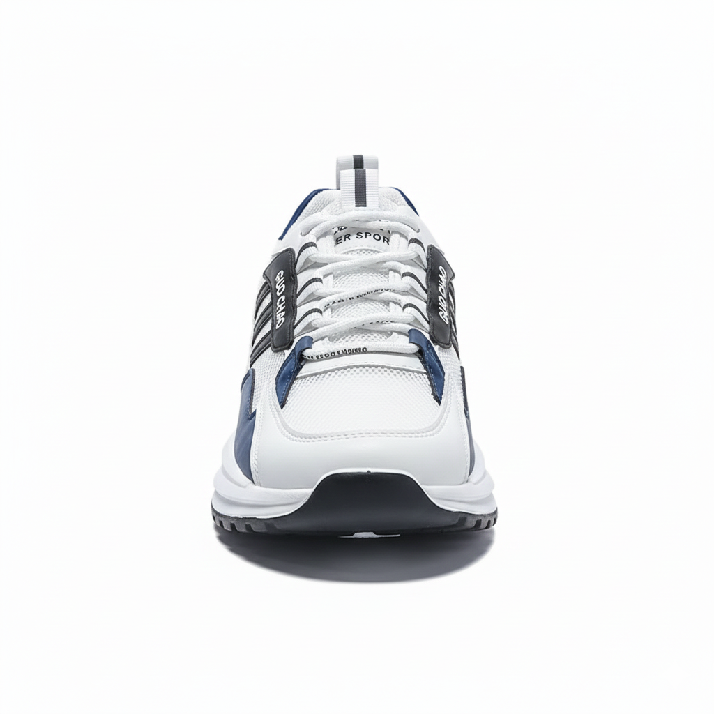 Men's Casual Sports Shoes Mesh Breathable Lace Up Running Sneaker Outdoor Lightweight Fashionable Men's Casual Shoes