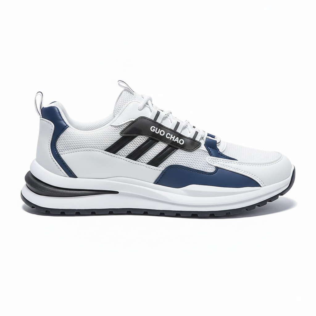 Men's Casual Sports Shoes Mesh Breathable Lace Up Running Sneaker Outdoor Lightweight Fashionable Men's Casual Shoes