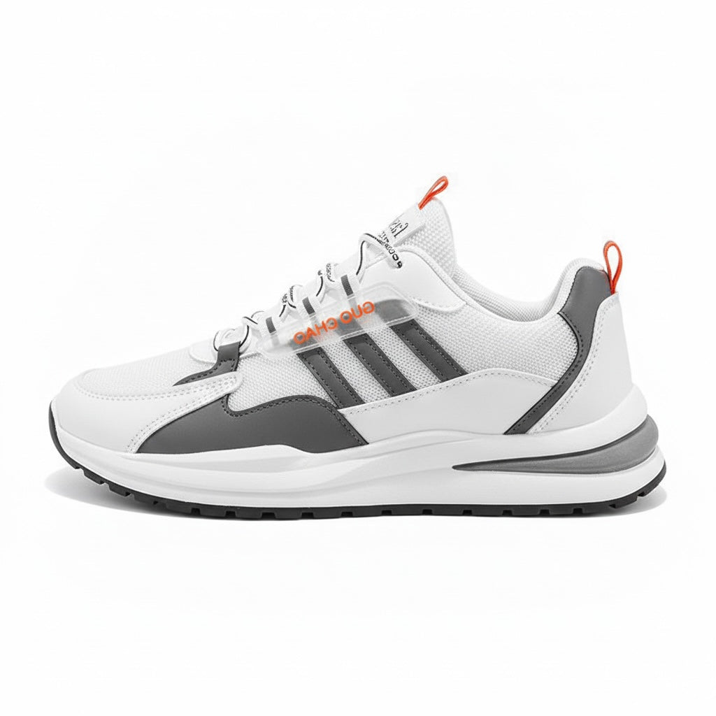 Men's Casual Sports Shoes Mesh Breathable Lace Up Running Sneaker Outdoor Lightweight Fashionable Men's Casual Shoes