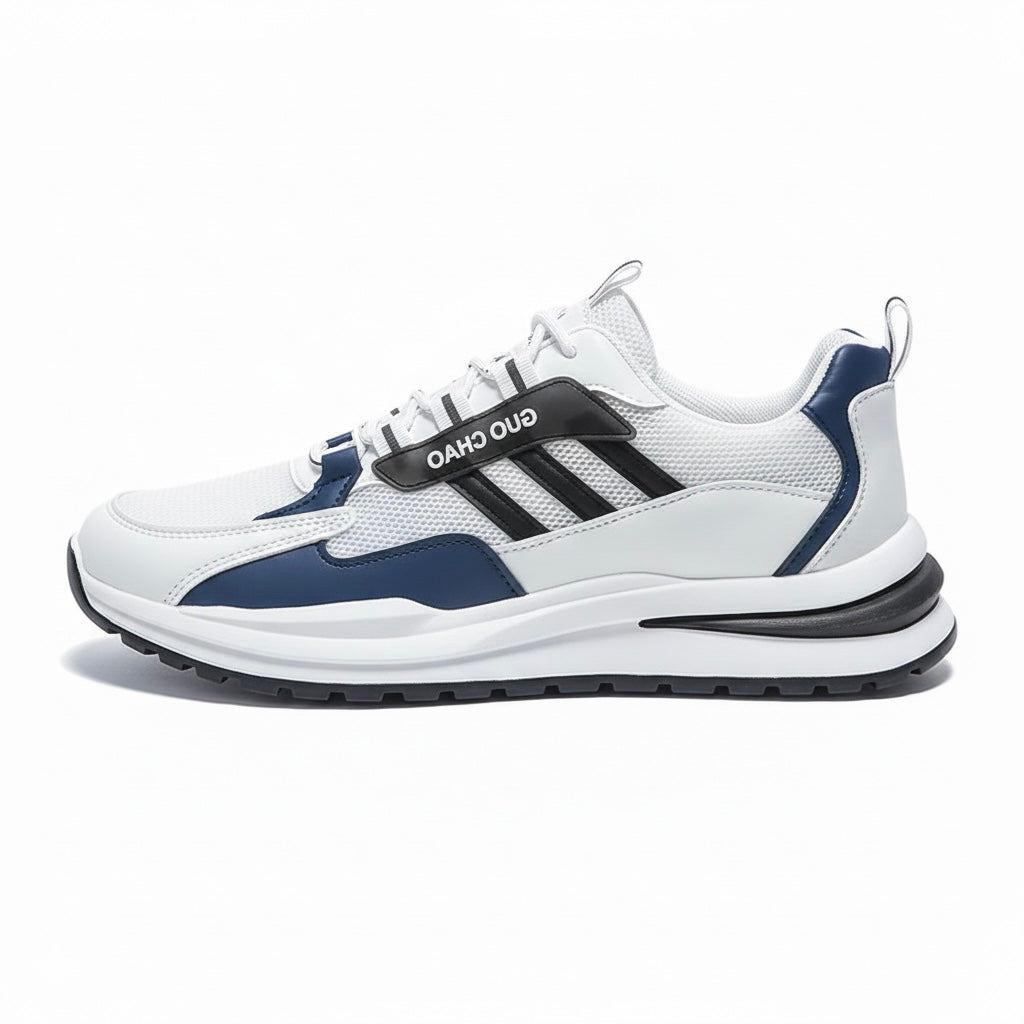 Men's Casual Sports Shoes Mesh Breathable Lace Up Running Sneaker Outdoor Lightweight Fashionable Men's Casual Shoes