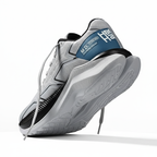 Men's Casual Sports Shoes Thick Bottom Running Tide Shoes Breathable Mesh Surface Casual Lace-up Men Sneakers Shoes