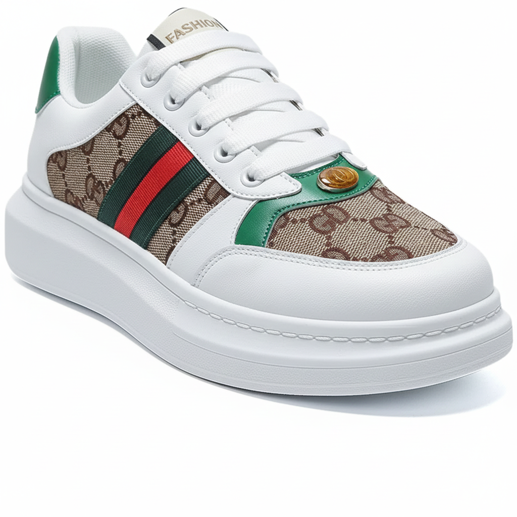 Men's Fashion Casual Canvas Shoes Breathable Trend Height Increased Platform Shoes Canvas Men's Casual Sneakers