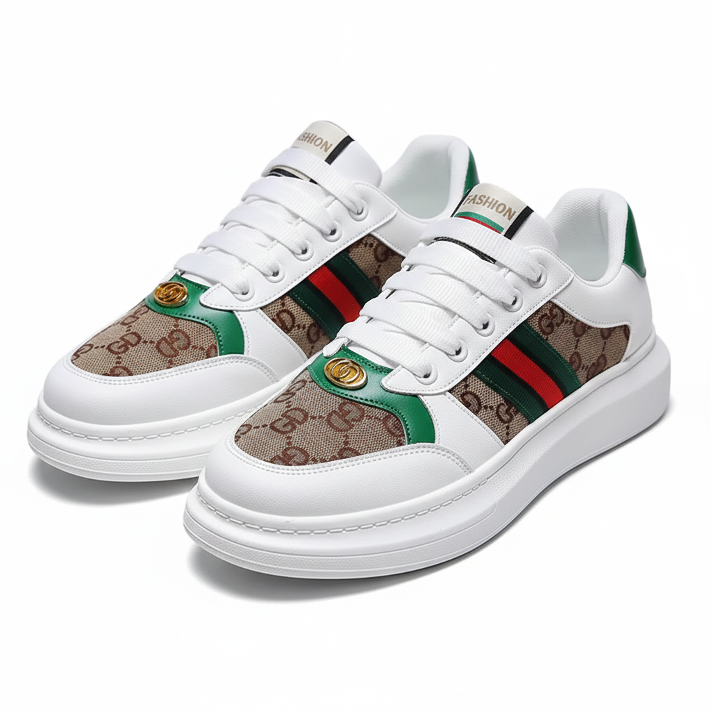 Men's Fashion Casual Canvas Shoes Breathable Trend Height Increased Platform Shoes Canvas Men's Casual Sneakers