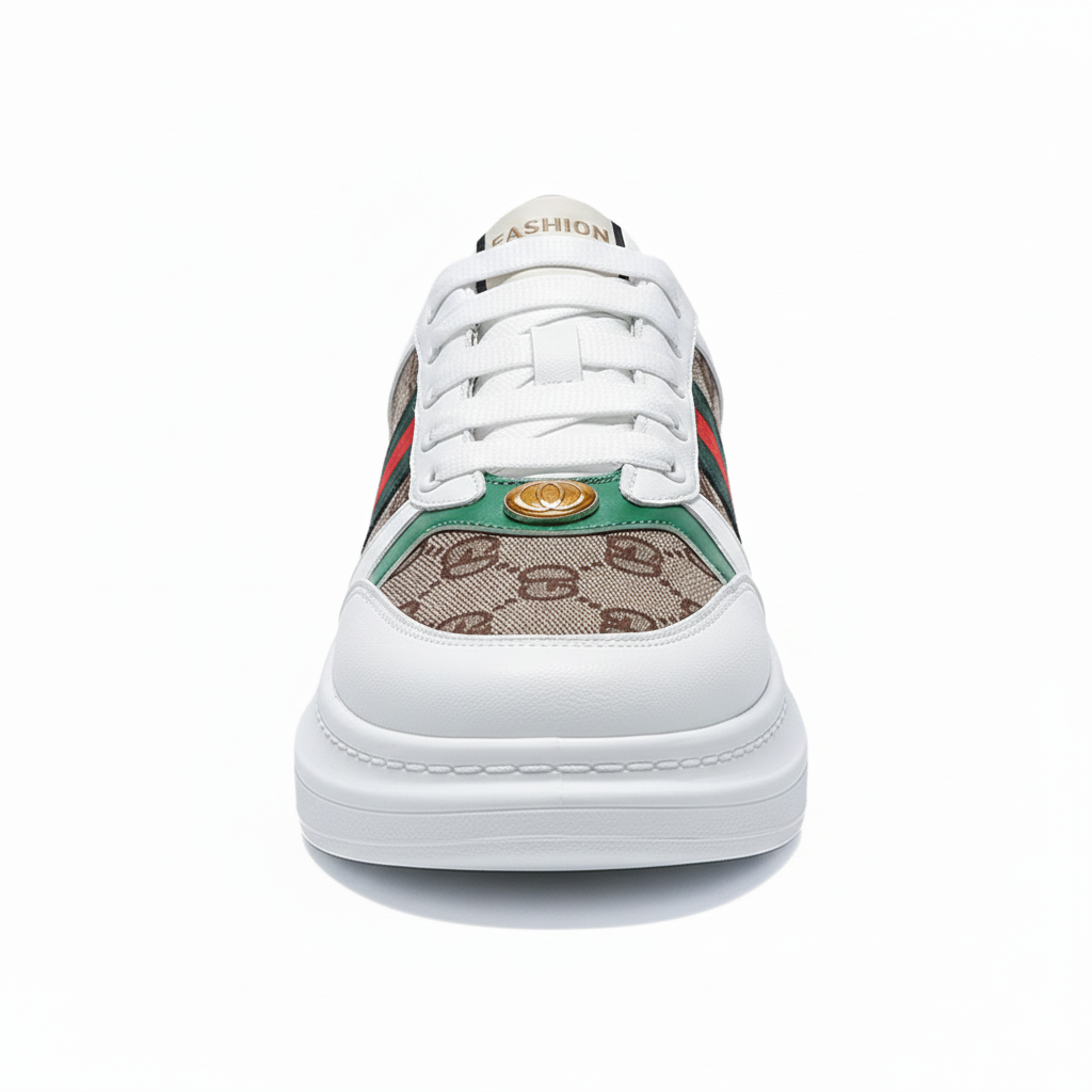 Men's Fashion Casual Canvas Shoes Breathable Trend Height Increased Platform Shoes Canvas Men's Casual Sneakers