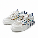 Men's Fashion Casual Sneakers Shoes Height Increasing All-Match Breathable Canvas Lining Mesh All Men's Fashion Shoes