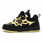 Men's Fashion Casual Sneakers High Quality Lace-up Walking Shoes Genuine Leather Style Sneakers Men's Casual Shoes