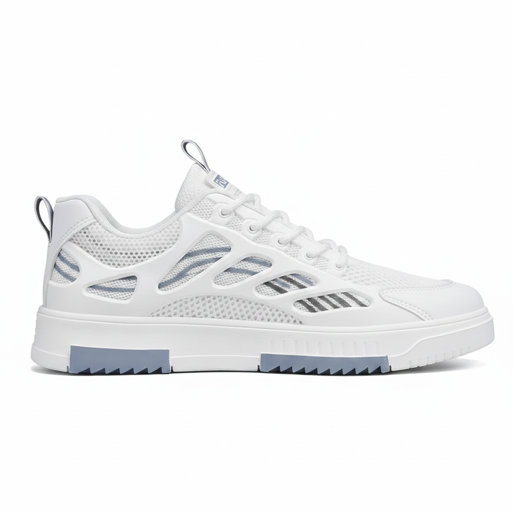 Men's Fashion Casual Sports Sneaker Shoes Slace-Up Breathable Comfortable Casual Board Skateboarding Men's Shoes