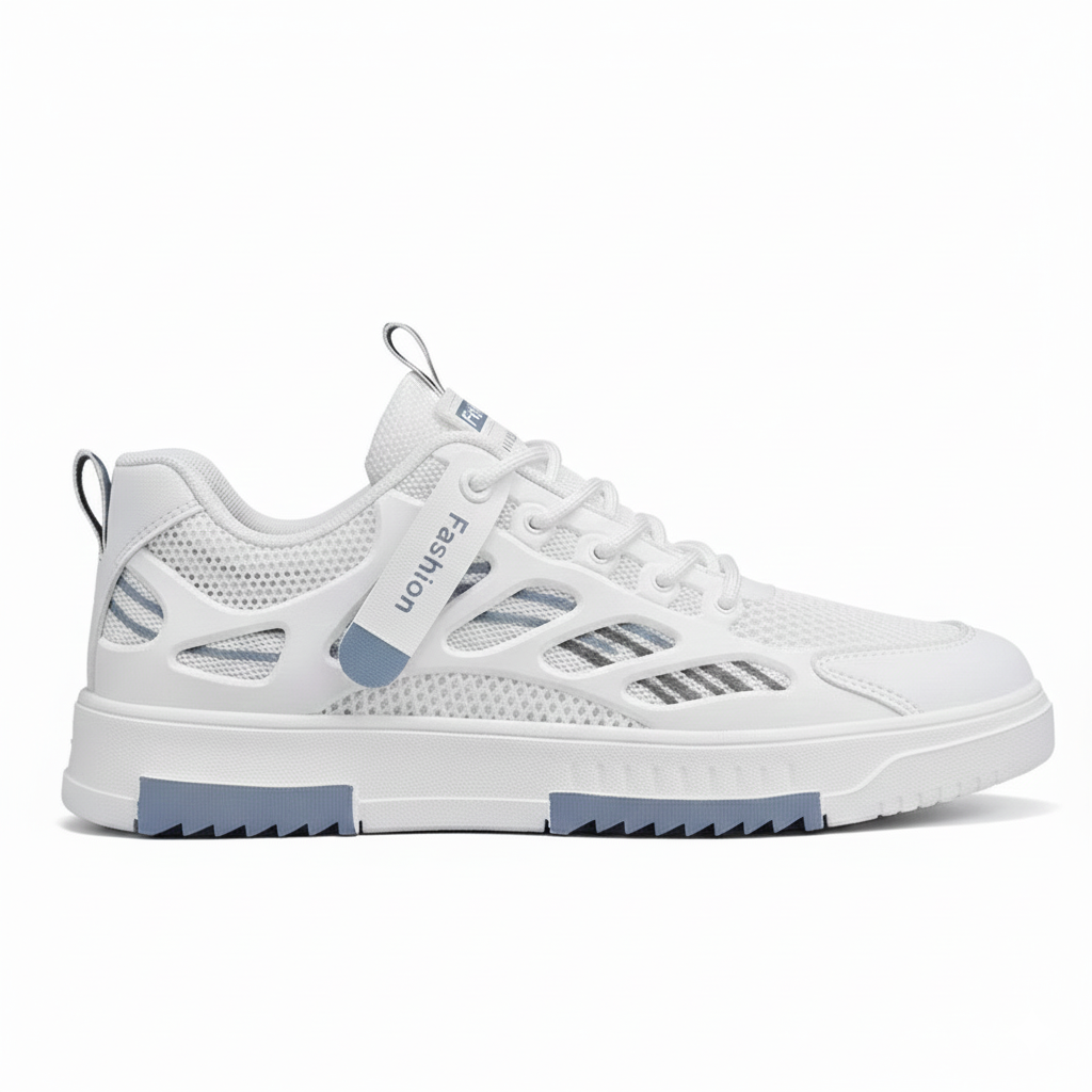 Men's Fashion Casual Sports Sneaker Shoes Slace-Up Breathable Comfortable Casual Board Skateboarding Men's Shoes