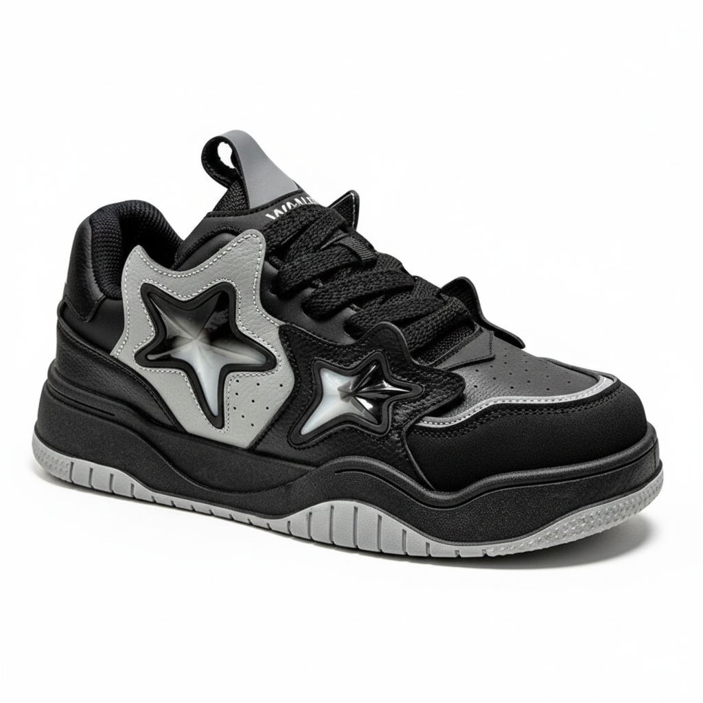 Men's Fashion Niche Style Sports Sneakers Shoes Lightweight Outdoor Leisure Hiking Waterproof Shock-absorbing Shoes