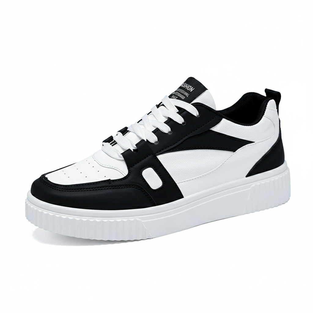 Men's Fashion Sneakers Casual Shoes Breathable Mesh Shoes Retro Thick Soled Board Shoes Low Top Sneakers Casual Shoes