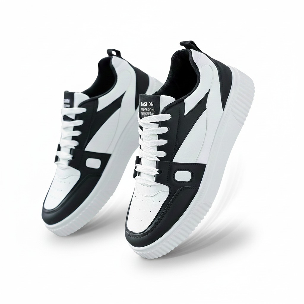 Men's Fashion Sneakers Casual Shoes Breathable Mesh Shoes Retro Thick Soled Board Shoes Low Top Sneakers Casual Shoes