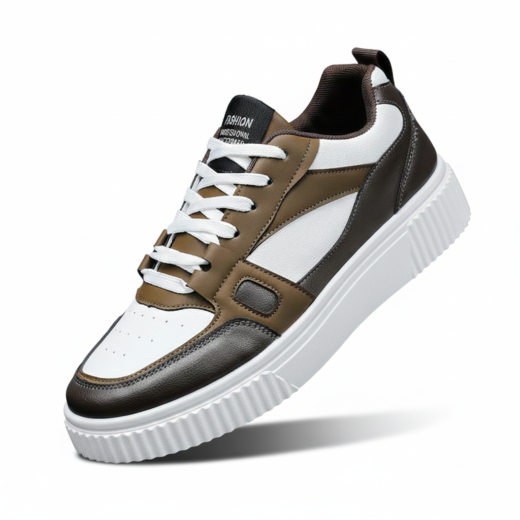 Men's Fashion Sneakers Casual Shoes Breathable Mesh Shoes Retro Thick Soled Board Shoes Low Top Sneakers Casual Shoes - Acquisti Online