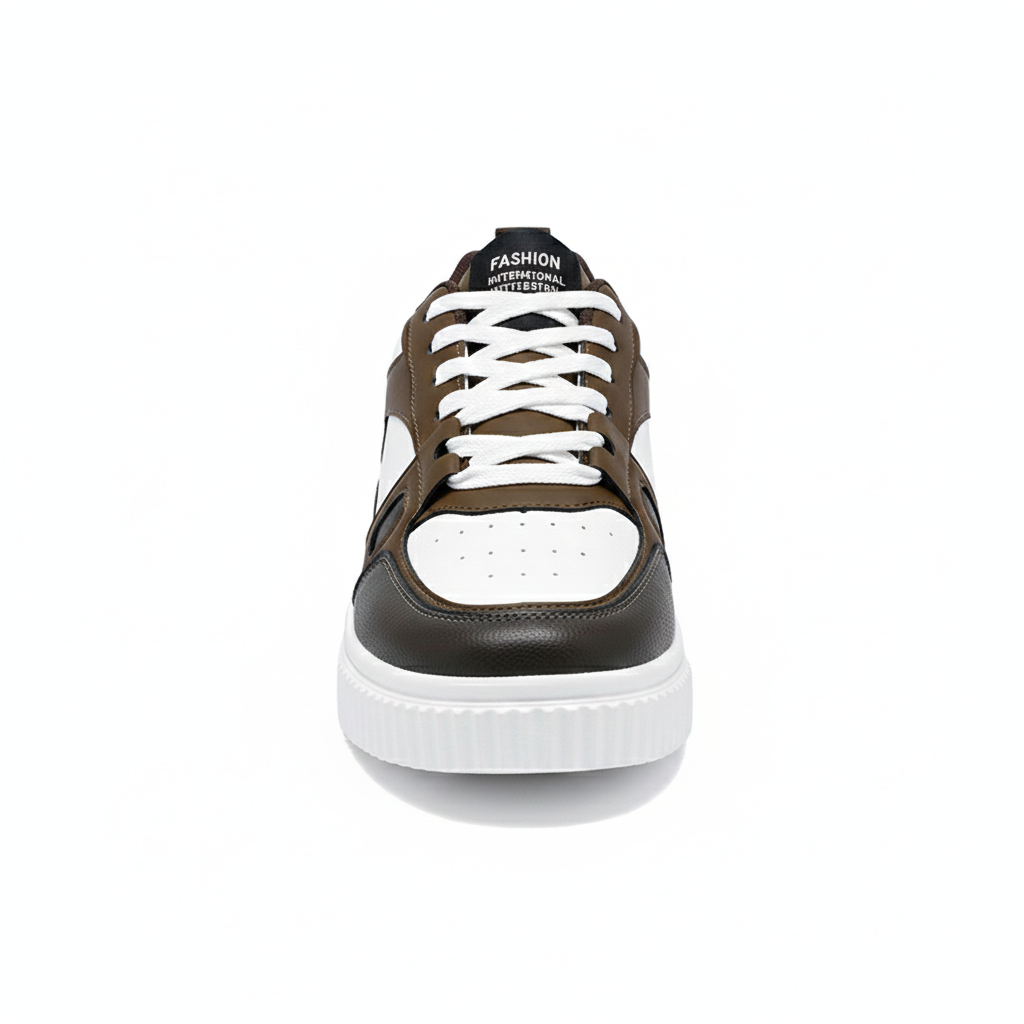 Men's Fashion Sneakers Casual Shoes Breathable Mesh Shoes Retro Thick Soled Board Shoes Low Top Sneakers Casual Shoes