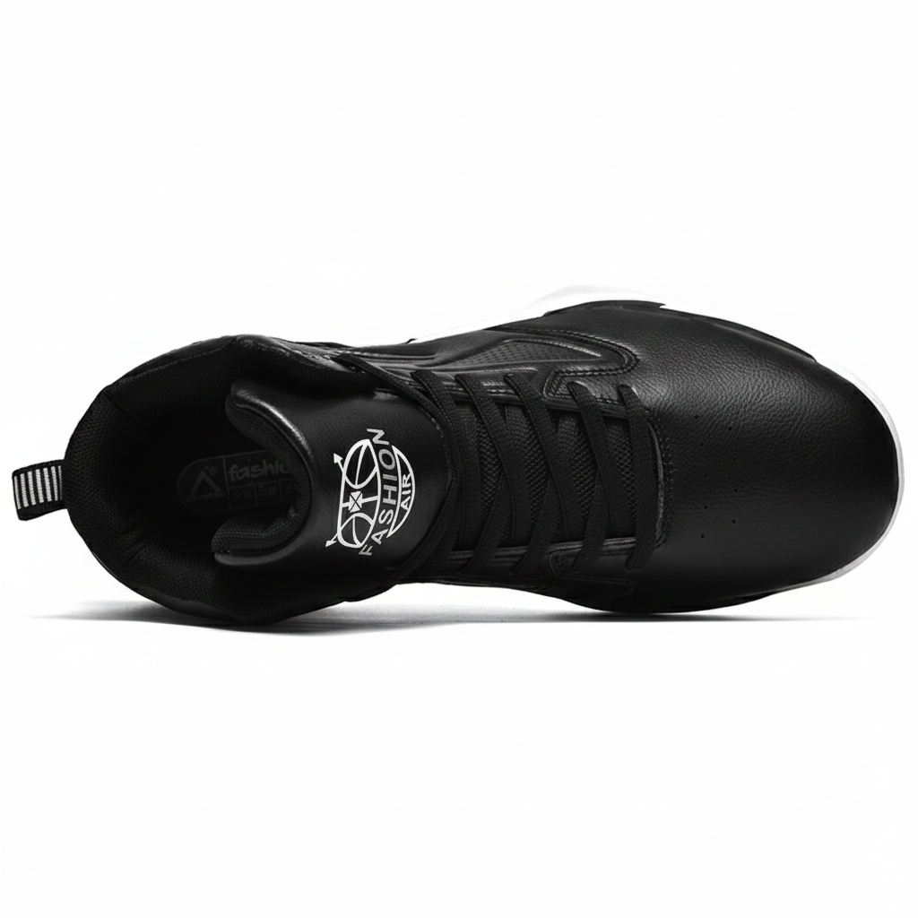 Men's Fashion Sneakers Shoes High Top Original Leather Waterproof Skateboard Casual Sneakers Sports Men's Shoes