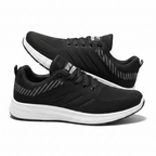 Men's Fashion Sports Sneakers Comfortable  Slip-On Jogging Breathable Flying Woven Men Sports Sneakers Casual Shoes