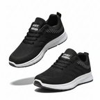 Men's Fashion Sports Sneakers Comfortable  Slip-On Jogging Breathable Flying Woven Men Sports Sneakers Casual Shoes