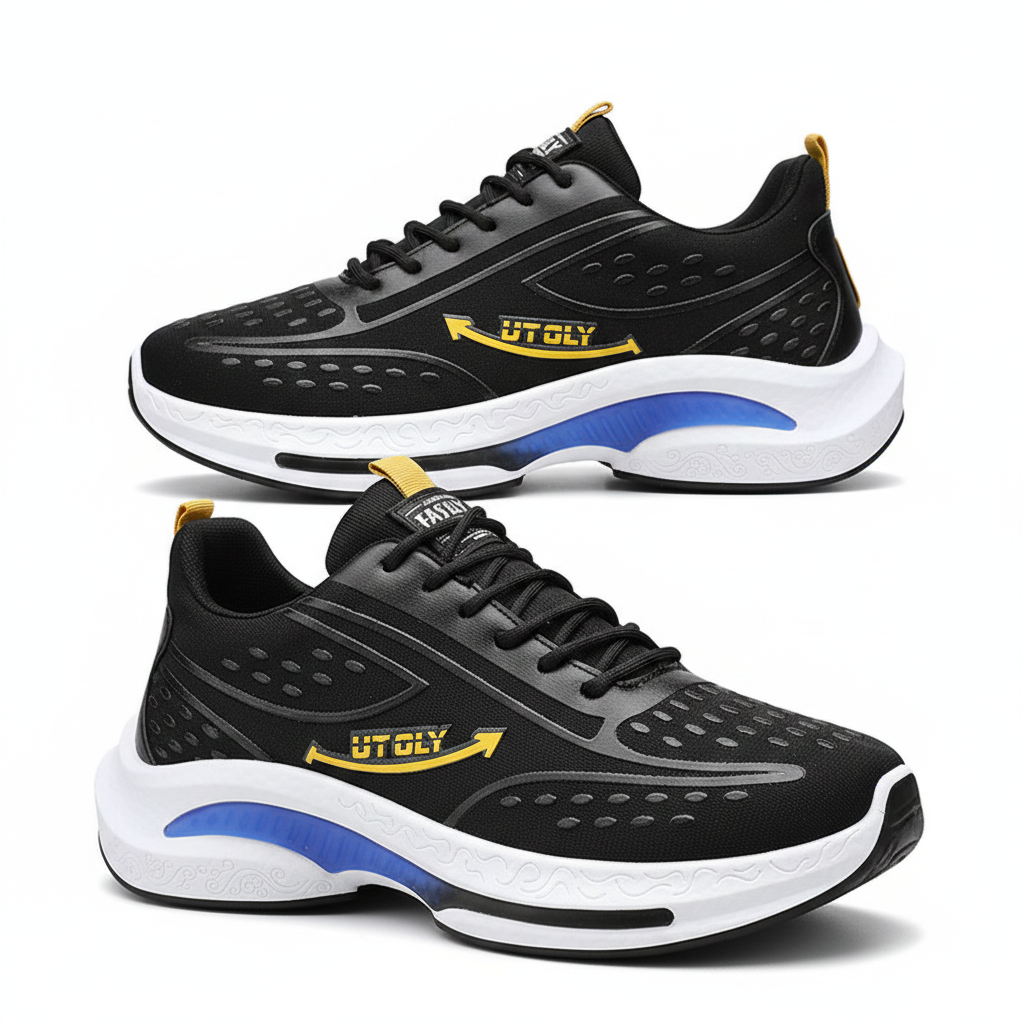 Men's Fashionable Casual Sports Shoes High Quality New Fashion Men's Lace-up Running Tide Sports Casual Men's Shoes