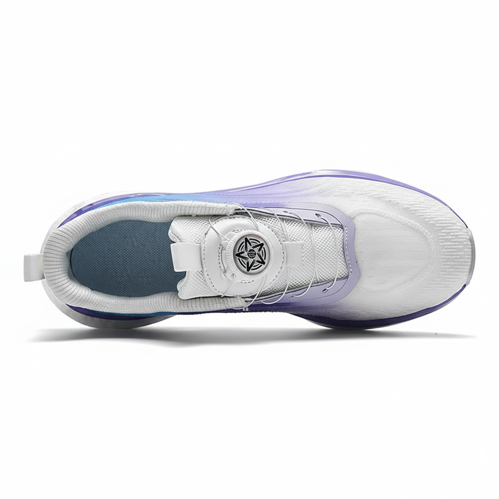 Men's Fashionable Sneakers Shoes Knob Laces Breathable Knit Sport Shoes Men Casual Sneakers Men's Popcorn Sneaker