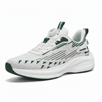 Men's Fashionable Sports Shoes Lightweight Breathable Rotating Buckle Fly-kit Mesh Casual Sports Running Men's Shoes